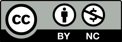 Symbol für CC-Standard-Lizenz BY und NC
