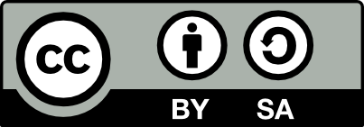 Symbol für CC-Standard-Lizenz BY und SA