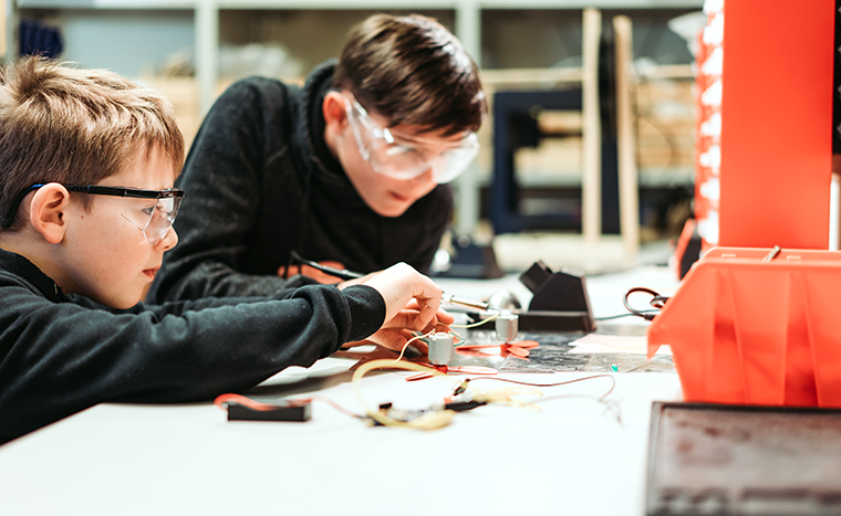 MakerSpace im Schulunterricht