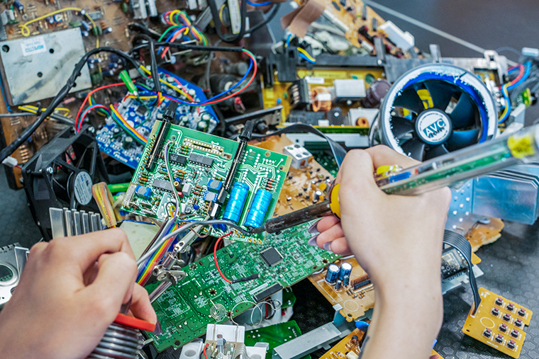 Making fördert Nachhaltigkeit: Elektroschrott wiedeverwenden