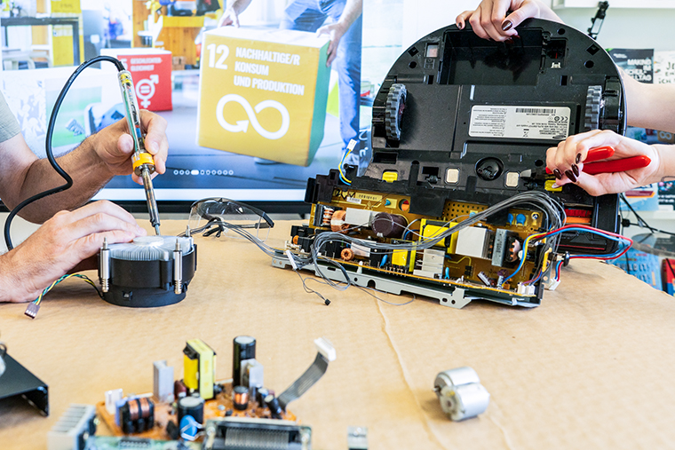 Making fördert nachhaltige Entwicklung: Elektroschrott wird wiederverwendet