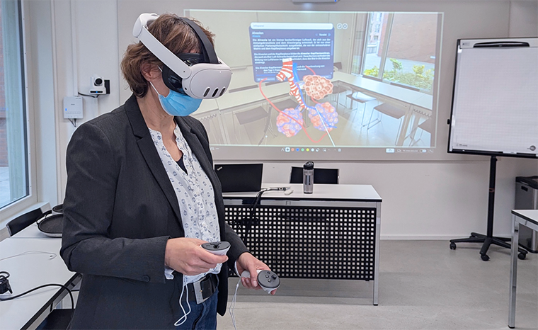 VR im Einsatz bei Careum